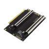 Expansion Card Gen3 Split Card Bifurcation x16 to x8x8 40.4mm, PCIe3.0 x16 1 to 2 view 3