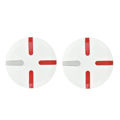 1 Pair White ABS Wheel Covers Hubs Caps Replacement Spare Parts for Xiaomi for Ninebot for MiniPro for Segway Scooter Accessory