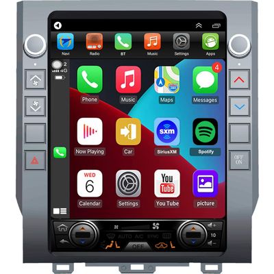 QLED 8-Core CPU Radio Upgrade for Toyota Tundra 2014 2015 2016 2017 2018,12.1inch IPS Screen,CarPlay Android Auto Ready,Steering Wheel Control
