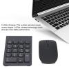 Number Pad, 18 Key USB Numeric Keypad, 2.4GHz Cordless 1200 DPI Sensitive Robust Number Pad Mouse Combo, Plug and Play, for Home Office view 3