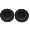 2Pcs Leather + Foam Covers Replacement Ear Pads for Beat Mixr Headset, Protein Accessory view 3