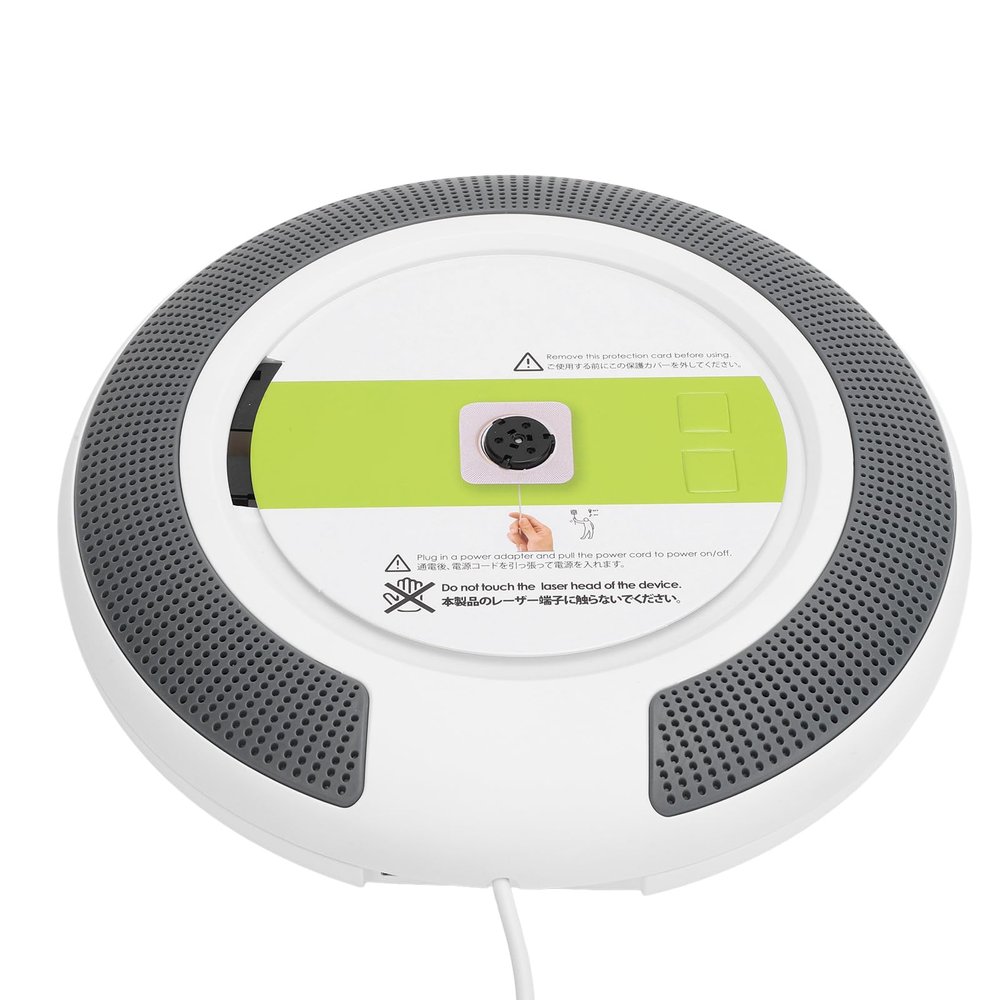 Portable CD Player, BT 5.0 Wall Mountable Music Player with Remote Control Timer Switch, USB Port Headphone Jack Design, CD Player for Teens, Elders, Parents
