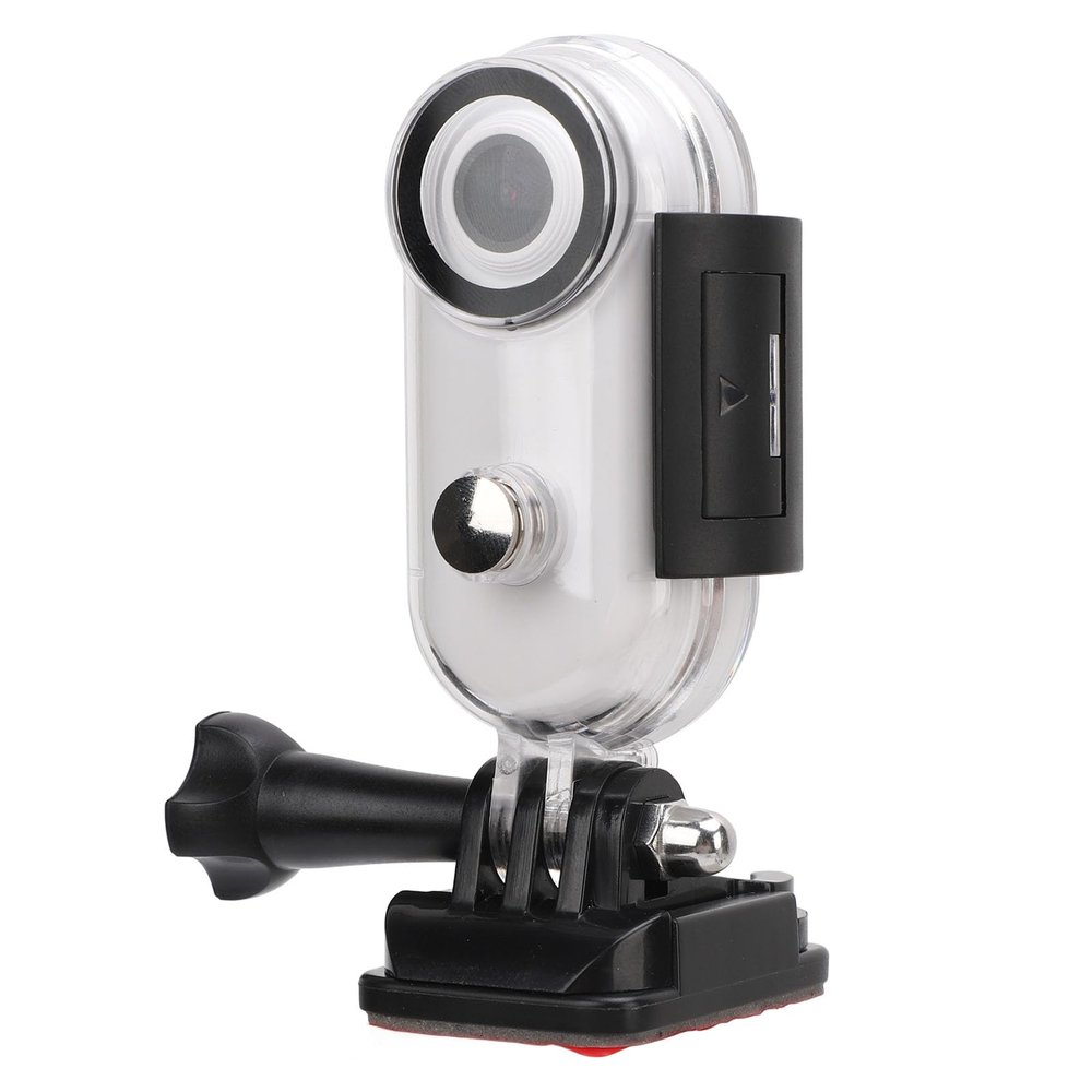 Bewinner 4K Cat Collar Camera, 8MP Pet Camera, Cordless Action Camera with 120 Wide Angle for Outdoor Adventures (White)