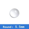 5.5MM Round Sapphire Bubble Magnifier Calendar Lens for Date Window Watch Crystal Glass Part Accessory view 2