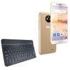 BoxWave Keyboard Compatible with Sky Devices Elite J55 - SlimKeys Bluetooth Keyboard, Portable Thin with Chiclet-Style Keys - Jet Black view 1