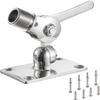 TANFEI Heavy Duty 316 Stainless Steel Marine VHF Antenna Mounts, Adjustable Base Mounts Ratchet with Screws view 1