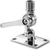 TANFEI Heavy Duty 316 Stainless Steel Marine VHF Antenna Mounts, Adjustable Base Mounts Ratchet with Screws view 3