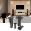 2Pcs Speaker Port Tube, 37mm x 80mm ABS Speaker Cabinet Port Tube Subwoofer Bass Reflex Tube view 4