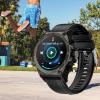 Yunseity Smart Watch with Earbuds, 1.53 Inch Round Fitness Watch, 2 in 1 Bluetooth Call Watch with Offline Payment, 100+ Sports Modes, Fitness Tracker Smart Watch for Men Women (Black) view 3