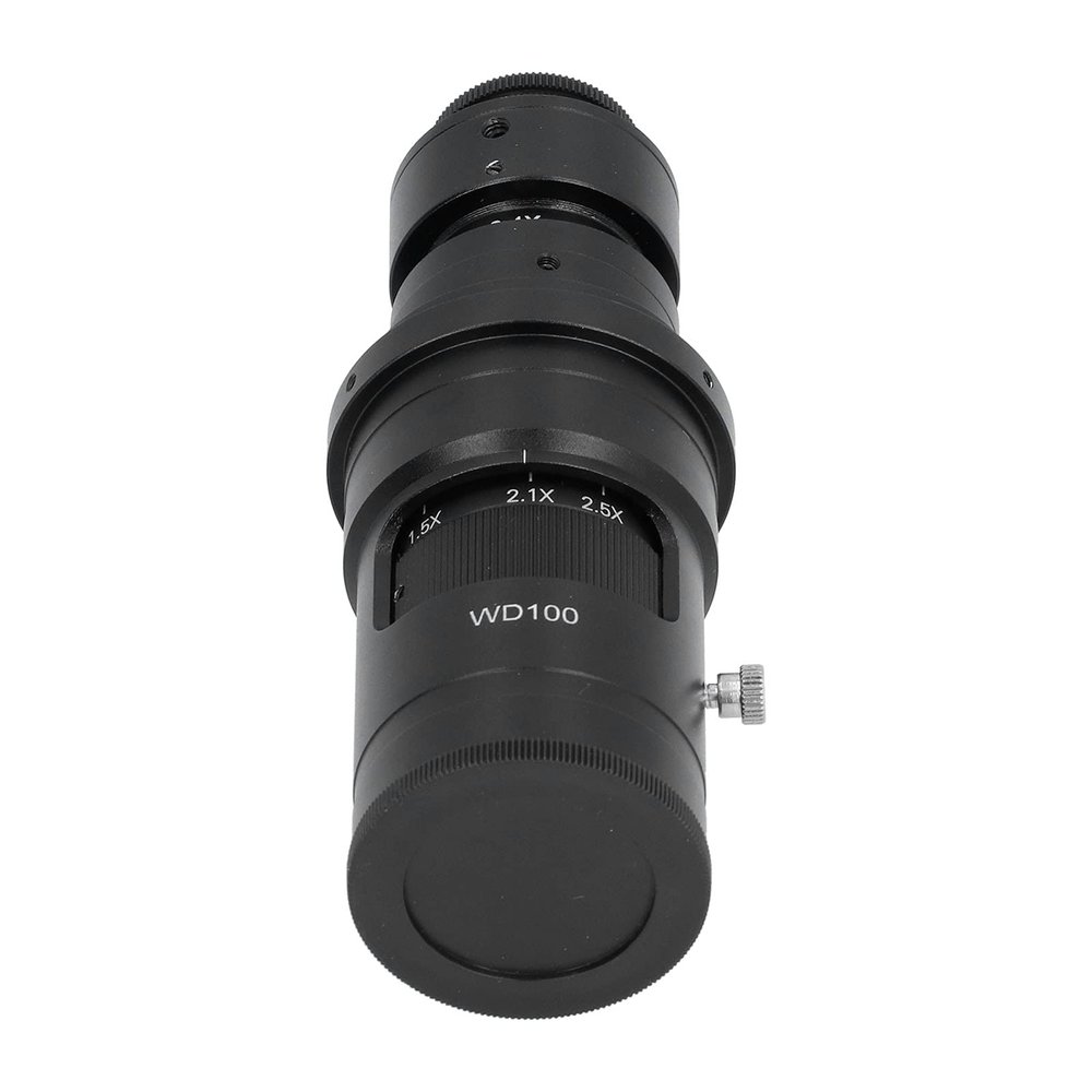 200X Adjustable Continuous Microscope Lens C Mount Lens Microscope Zoom C Mount Optical Industrial Video Lenses