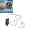 VINGVO MP3 Player IPX8 8GB Rechargeable USB2.0 Music Player with Earphone for Swimming Diving Running (White) view 4