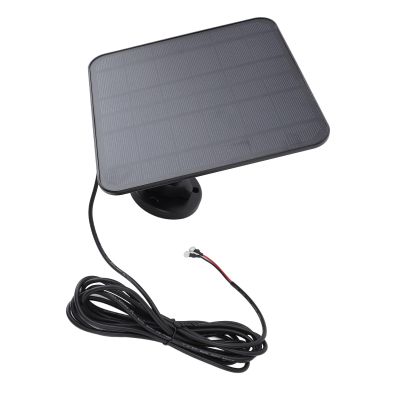 Zopsc Solar Charger for Video Doorbell, Compatible with 360 Bracket, 9.8ft Cable, IP65 Dustproof and Waterproof