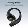 SANSUI Open Ear Headphones,Wireless Earbuds with Ergonomic Earhook,Bluetooth Headphones 5.4 with Noise Cancelling Mic,56H Playtime,IP55 Waterproof Ear Buds for Cycling,Running,Workout(Black) view 4