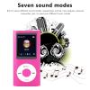 Naroote Mp3 Player, Music Player 1.8inch TFT Screen HiFi Sound 7 Sound Effect Modes Portable Mp3 Music Player Mini Mp3 Player USB Rechargeable Digital Video Music Player (Without Memory) view 2