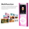 Naroote Mp3 Player, Music Player 1.8inch TFT Screen HiFi Sound 7 Sound Effect Modes Portable Mp3 Music Player Mini Mp3 Player USB Rechargeable Digital Video Music Player (Without Memory) view 4