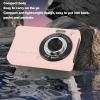banapoy Digital Camera, 2.8 TFT 1080P Kids Camera 50MP Digital Point and Shoot Camera with 16X Zoom Anti Shake, Autofocus, Portable Travel Mini Camera for Teens Boys Girls (Pinkish) view 3