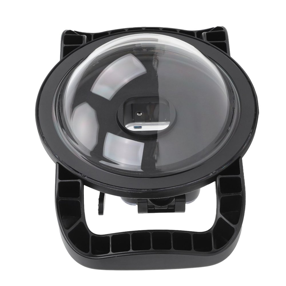 30M Underwater Dome Port with Dual Handle for Action Camera Housing Case 180 Degree Wide Angle Premium Material Nature Looking Images for Ace