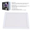140mm Fan Dust Filter Mesh, Magnetic Frame PC Fan Grills Cover for Computer Case, 4 Pack, Ultra Fine PVC Mesh, Easy to Replace and Clean, Reduces Overheating (White) view 3