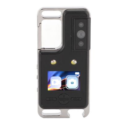 Magnetic Back Clip Night Body Mounted Camera with 2K HD Rotation 600mAh Wearable Cam for Cycling Sports Capturing The Moment with HD Clarity