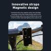 Magnetic Back Clip Night Body Mounted Camera with 2K HD Rotation 600mAh Wearable Cam for Cycling Sports Capturing The Moment with HD Clarity view 3