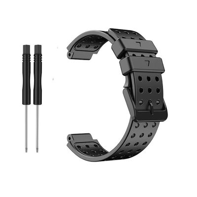 Replacement Silicone Watch Band Wristband Strap Bracelet Belt 22MM with Tools for Garmin Accessory