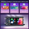 [4Core 64G] Car Radio for Ford F150 2004-2008: 7" HD Touchscreen Stereo with Wireless Carplay Android Auto 5G WiFi GPS Bluetooth FM DRS SWC Backup Camera view 3