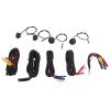 360 Degree HD 1080P Panoramic Car Camera System Front Rear Side View for Dashboard Display view 2