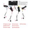 1080P HD Car 360 Panoramic View Camera System ONT Rear L Right Around Cameras for Car Center Control Screen. Enhance with Round Car Camera View. (2053A Chip + 6053A Lens) view 4