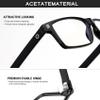 ANYLUV Blue Light Glasses Men Woman, Blue Light Blocking Glasses for Computer Gaming, Eye Strain Relief Eye Protection view 3