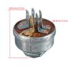 48.6mm/1.91in Metal Ignition Switch, Mowing Machine Ignition Switch for Husqvarna Roper Toro Tractor 725-0267A Accessory view 2