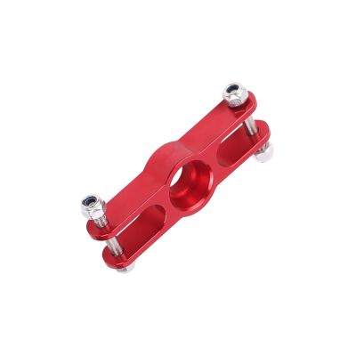 Red RC Plane Folding Propeller Seat Adapter, RC Glider Fixed-Wing Foldable Props Low Noise for FPV Fixed Wing, 8mm