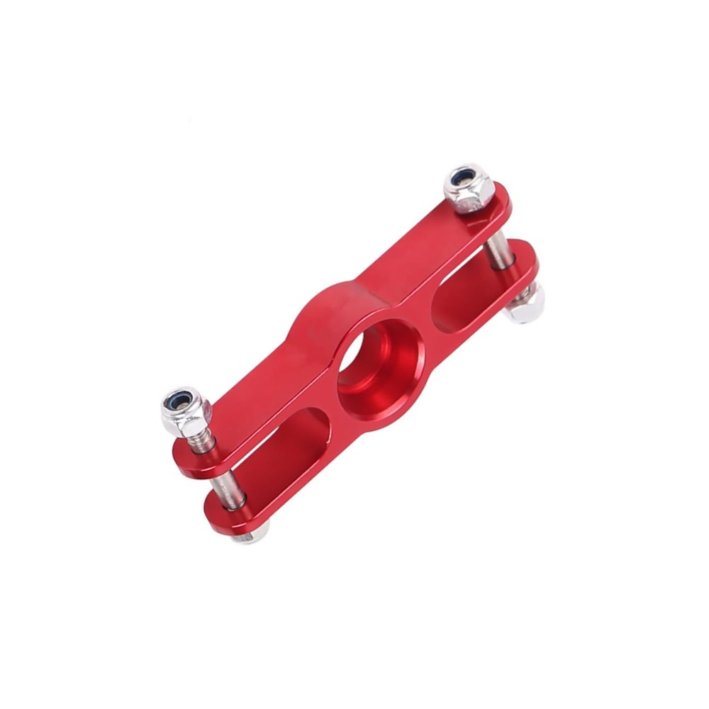 Red RC Plane Folding Propeller Seat Adapter, RC Glider Fixed-Wing Foldable Props Low Noise for FPV Fixed Wing, 8mm