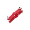 Red RC Plane Folding Propeller Seat Adapter, RC Glider Fixed-Wing Foldable Props Low Noise for FPV Fixed Wing, 8mm view 1