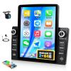 [2+64G] Android 13 Double Din Car Stereo with Wireless CarPlay&Android Auto, 9.5" Vertical HD Touch Screen Car Radio,Mirror Link,GPS Navigation,WiFi,FM/RDS,Bluetooth,USB Music/Fast Charging,EQ,SWC view 1