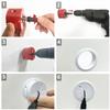 8 Pack TV Wire Hider for Wall, 1.97 Inch (50mm Hole) Cord Hider in Wall Cable Management Kit, Includes 8 Pass Throughs and 1 Hole Saw Drill Attachment Easy to Install view 3