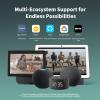 Aqara Presence Sensor FP2 Bracket Set, mmWave Radar Wired Motion Sensor, Zone Positioning, Multi-Person & Fall Detection, Supports HomeKit, Alexa, and Home Assistant, 2.4 GHz Wi-Fi Required view 2