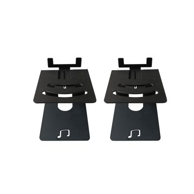 YLQFGUVWK Speaker Stand,Adjustable Desktop Metal Speaker Stand,5 Tilt Design Bookshelf Speaker Stand,Suitable for Home and Recording Studio