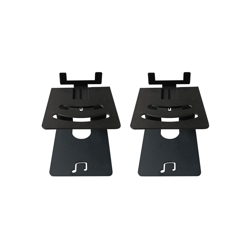YLQFGUVWK Speaker Stand,Adjustable Desktop Metal Speaker Stand,5 Tilt Design Bookshelf Speaker Stand,Suitable for Home and Recording Studio