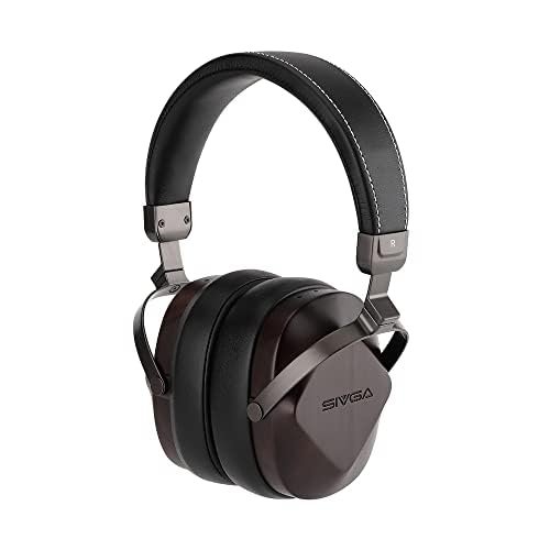 SIVGA Oriole SV022 Wooden Wired Dynamic Closed Back Headphone (ZEBRANO)