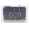 Game Accessories Transparent 3000 in 1 Game Card with 8GB Memory, for Mega Drive, Master System and 32X Games (Transparent White) view 1