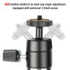 Aluminium Alloy Foldable Photography Camera Slider Support Rods with Clamp for Videography Studio view 3