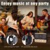 T.TAOMI Retro Portable Radio AM FM SW Shortwave Radio with Bluetooth Speaker, AC,Solar,SUB Charging, TF Card,USB Playing Flashlight view 4