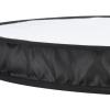 Portable Round Softbox Diffuser for Camera Flash Light Lightweight 40CM Black White view 3