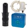 1080P 60FPS 1/2 inch HDMI HD Industrial Industry Lab Microscope Video Camera & 180X C-Mount Lens With 56-LED Adjustable Ring Light view 1