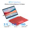 Docooler Microsoft Surface Pro Keyboard, Ultra-Slim BT 5.1 Backlit Magnetic Keyboard Compatible for Microsoft Surface Pro 3/4/5/6/7 - Black/Red/Blue/Brown view 4