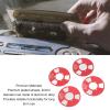 DIY Cassette Tape with 4 Reels, Premium Metal Wheels, Blank Metal Reel Cassette Tape for Music Recording (Red) view 3