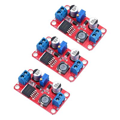 Podazz 3Pcs XL6019 DC-DC Adjustable Boost Power Module 5A High Power Current DC to DC Boost 5V 6V 12V 24V 3-35V to 5-40V