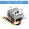 DWFSKZKV Non Isolated DC DC 12v to 13.8v 8A 10A 12A 15A 18A Aluminum Step Up Boost Power Converter 13.8VDC Voltage Regulator(12A) view 2