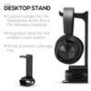 BRAINWAVZ Headphone Stand Designed for Steelseries Arctis Nova Pro Wireless Headsets with Dock for The Wireless Base Station (HPS01) view 4