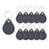 Godely 100pcs 13.56MHz IC RFID Keyfob,RFID,ISO14443A M-FA-RE Classic 1K Tag NFC RFID Token,for Access Control, Read-Only,Waterproof ABS view 1